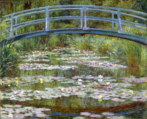 Claude Monet (1840–1926), The Japanese Footbridge, 1899. 