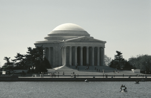 John Russell Pope, Jefferson Memorial, general view, Washington, DC, 1943. 
