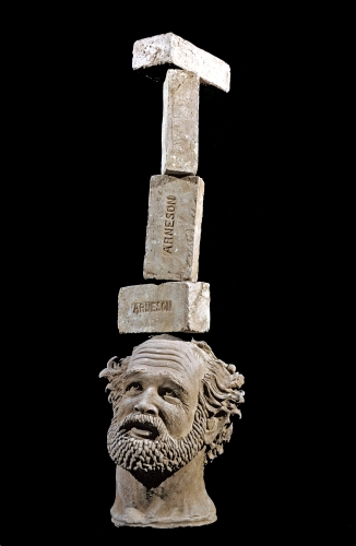 Robert Arneson, Balancing Act, 1974.