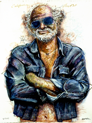 Robert Arneson, California Artist, study, 1982.