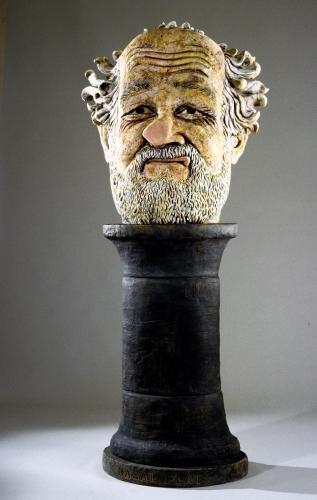 Robert Arneson, Nasal Flat, 1981. 