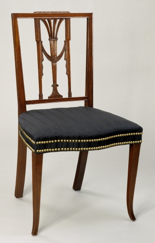 Unknown artist, Side Chair, 1800. Mahogany. 