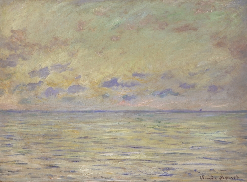 Claude Monet (1840–1926, France), Marine at Étretat, 1882. 