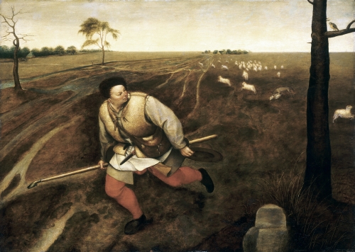 Pieter Bruegel the Elder (follower of) (Flanders), The Unfaithful Shepherd, ca. 1575–1600. 