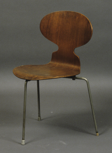 Arne Jacobsen (designer, 1902–1971, Denmark) and Fritz Hansen (maker, firm established 1872, Copenhagen), Ant Chair, 1951. 
