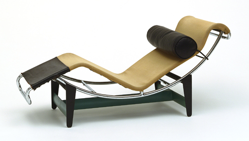  Le Corbusier (Charles-Édouard Jeanneret) (designer, 1887–1965, Switzerland) and Thonet Frères (maker, firm founded 1929, Paris), Chaise Longue, 1927. 
