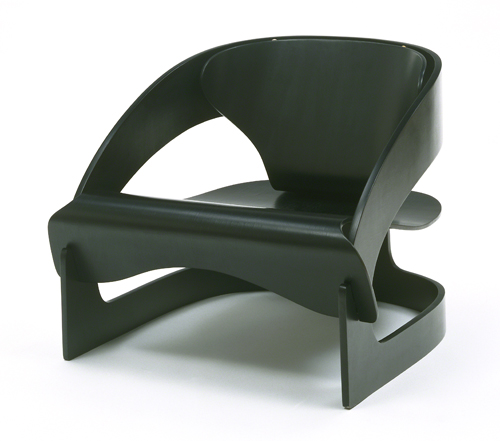 Joe Colombo (designer, 1930–1971, Italy) and Kartell S.p.A. (maker, firm founded 1949, Milan region), Lounge Chair, 1964. 