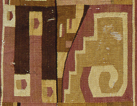 Peru, Wari Culture (flourished 600–1100 ce), Tunic, detail, ca. 500–800 CE.