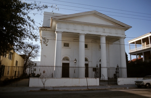 Robert Mills (1781–1855, United States), First Baptist Church, Charleston, SC, 1838. 