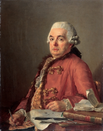 Jacques-Louis David (1748–1825, France), Portrait of Jacques-François Desmaisons, 1782. 