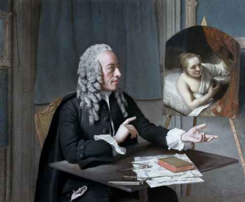  Jean-Étienne Liotard (1702–1789, Switzerland), François Tronchin, 1757. 