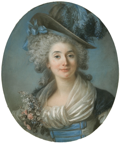  Adélaïde Labille-Guiard (1749–1803, France), The Vicomtesse de Gand, 1787. 