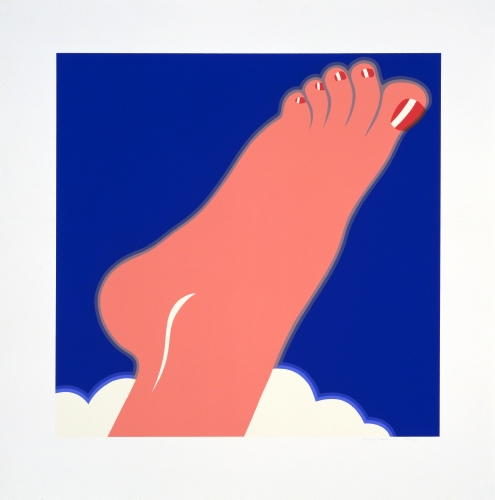 Tom Wesselmann  (1931–2004, United States), Seascape, from the portfolio Edition 68, 1968. 