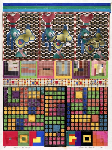 Edouardo Paolozzi, No. 4 Protocol – Sentences, collage study for Universal Electronic Vacuum, 1967.