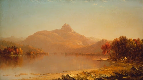 Sanford Robinson Gifford (1823-1880. US), An October Afternoon, 1871.