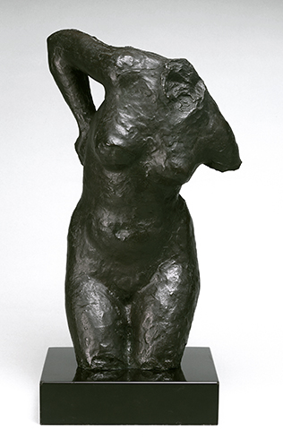 Edgar Degas (1834-1917, France), Woman Rubbing Her Back, ca, 1900. 