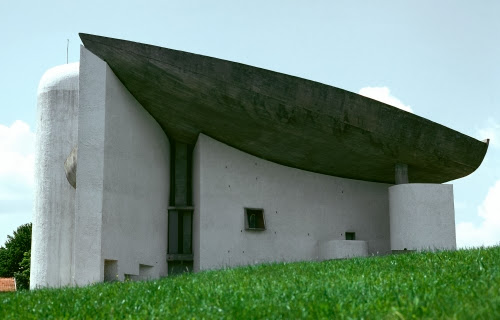  Le Corbusier (Charles Édouard Jeanneret, 1887–1965), Notre-Dame-du-Haut, 1950–1954, Near Ronchamps, France.