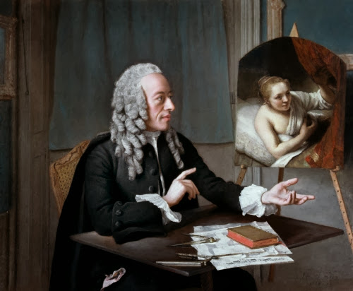 Jean-Étienne Liotard (1702–1789), Portrait of François Tronchin, 1757. 