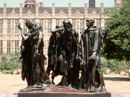 Auguste Rodin (1840–1917, France), Burghers of Calais, 1884–1886. 