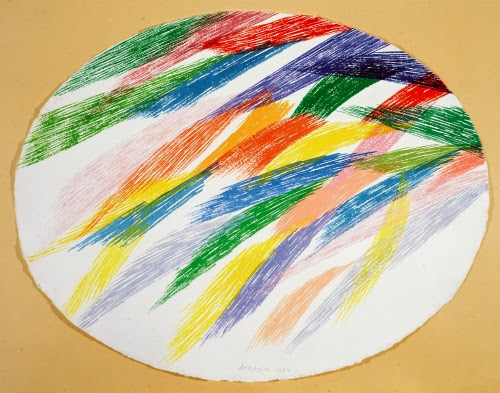 Piero Dorazio, Oval I, 1982. 