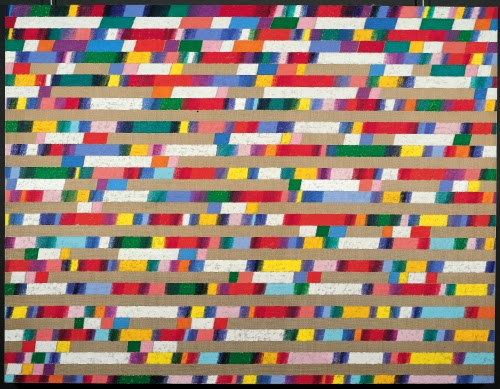 Piero Dorazio (1927–2005, Italy/US), Raw Spectrum, 1978. 