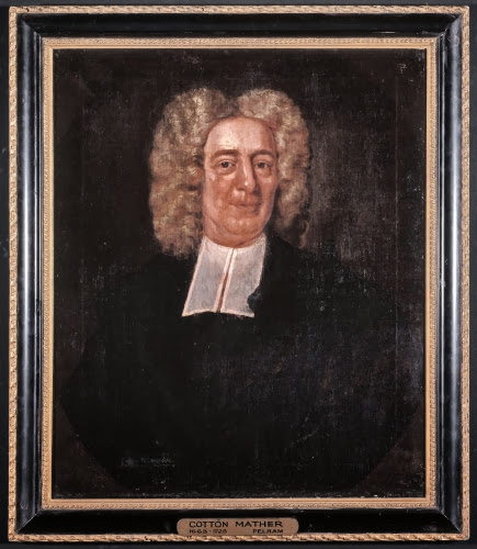Peter Pelham (1697–1751, US, born Britain), Portrait of Cotton Mather (1663–1728), 1727. 