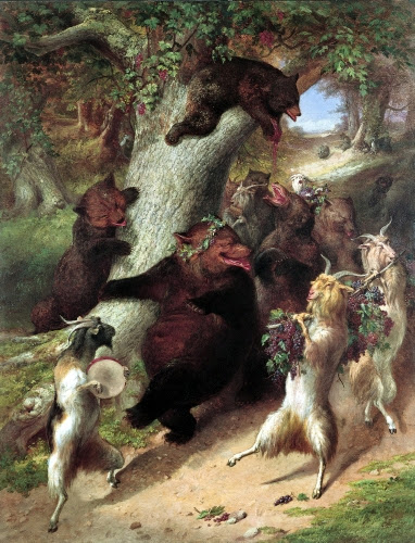 William H. Beard (1820–1900, United States), March of Silenus, ca. 1862. 