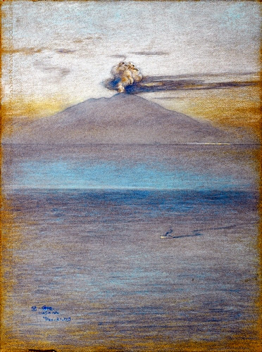 Charles Caryl Coleman, View of Vesuvius, Effect at 11:25 am, December 21, 1913. 