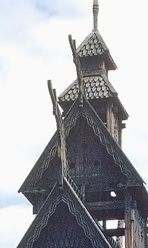 Norway, Gol “stave” church near Oslo at the Norwegian Museum of Cultural History (a replica now exists in Gol), detail, ca. 1235–1265.