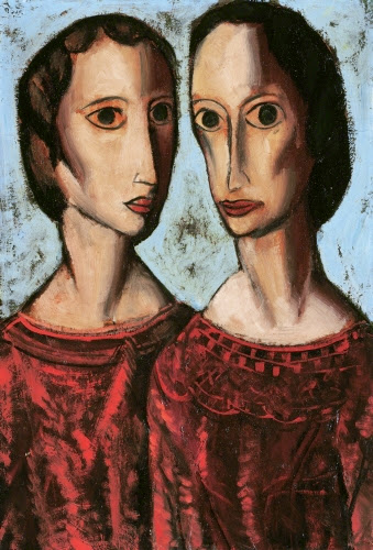 Alfred Maurer (1868–1932, US), The Florentines, ca. 1929.