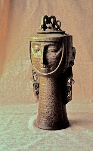 Zeljko Kujundzic (1920–2003, Canada, born Serbia), Cookie jar, 1974.
