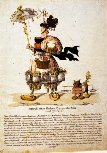 Franz Dörbeck (1799–1845, Germany), Cholera Preservative Woman, ca. 1832. 