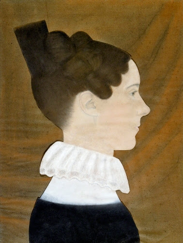 Ruth Henshaw Bascom (1772–1848), Portrait of Mary Davis Denny, 1839. 