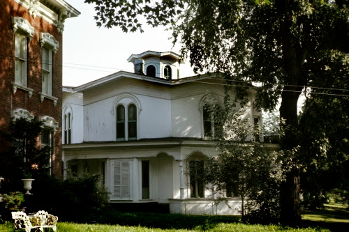 Unknown architect, Octagonal house, ca. 1850–1860. Mechanicsville, NY. 