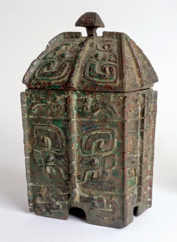 China, Ritual Vessel (“Yi”), 1200s–1100s BCE. 