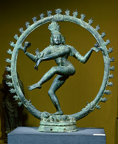 India, Nataraja, Siva, Lord of the Dance, from Tamil Nadu, 1000s CE. 