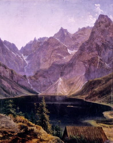  Jan Nepomucen Glowacki (1802–1847, Poland), Morskie Oko Lake in the Tatra Mountains, ca. 1837.