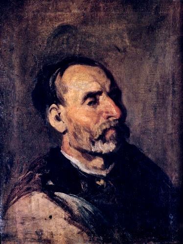 Piotr Michalowski (1800–1855 Poland), Old Man from a Village, ca. 1846–1848. 