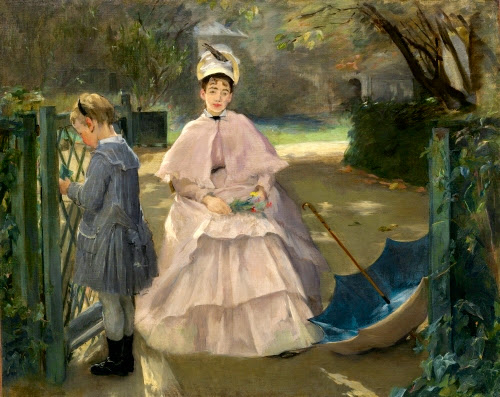 Eva Gonzalès (1849–1883, France), Nanny and Child, 1877/1878. 