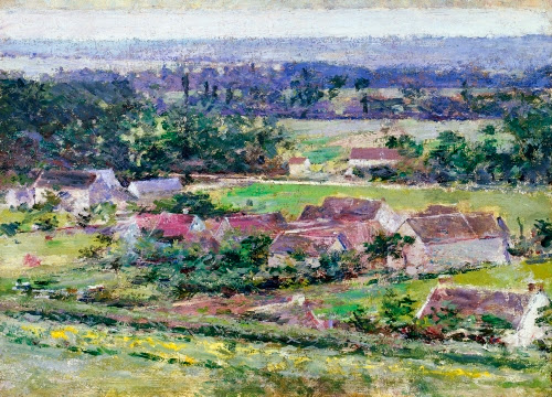 Theodore Robinson (1852–1896, US), Giverny, c. 1889. 