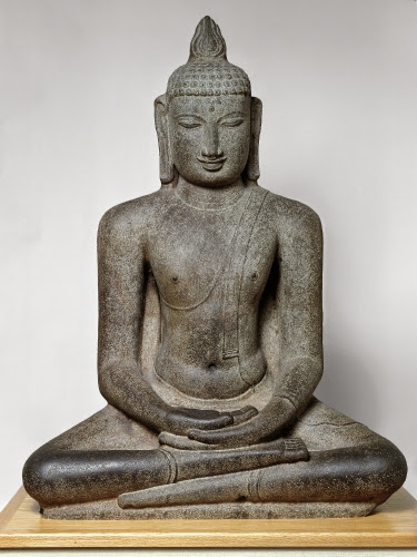  India, Buddha Seated in Meditation, from Tamil Nadu, ca. 1100s. 