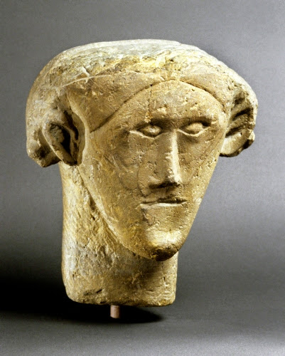 Britain, Celtic culture, Male Head, ca. 100s–200s CE.