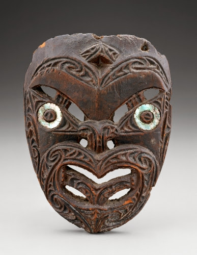 Maori People, New Zealand, Maskette, 1800s–1900s. 