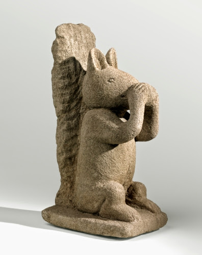 William Edmondson (ca. 1870–1951, US), Squirrel, 1941(?). 