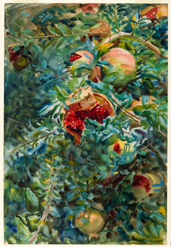 John Singer Sargent (1856–1925, US), Pomegranates, 1908. 