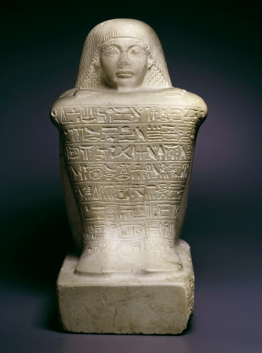 Ancient Egypt, Block Statue of Ay, ca. 1327–1323 BCE.