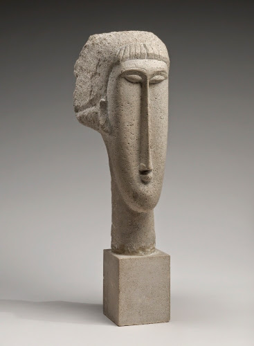 Amedeo Modigliani (1884–1920, Italy), Head of a Woman, 1910/1911.