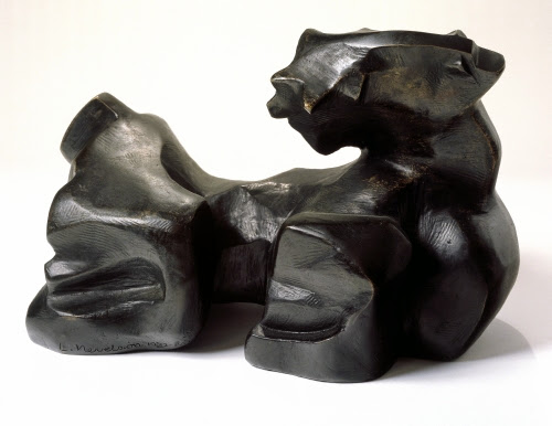 Louise Nevelson, Kneeling Horse, modeled 1932, cast before 1985. 