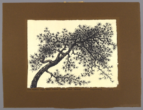 Peter Blume, Untitled (Branch of Tree), 1957.
