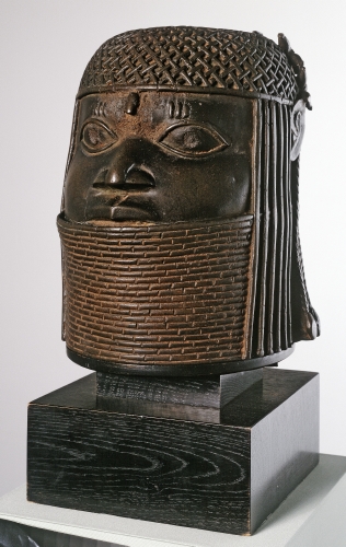 Edo People, Nigeria, Head of an Oba, 1575–1650. 